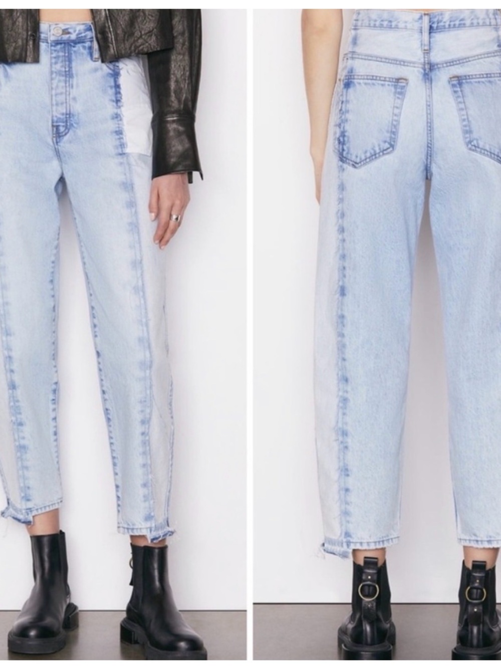FRAME ULTRA HIGH BARREL JEANS SZ 24